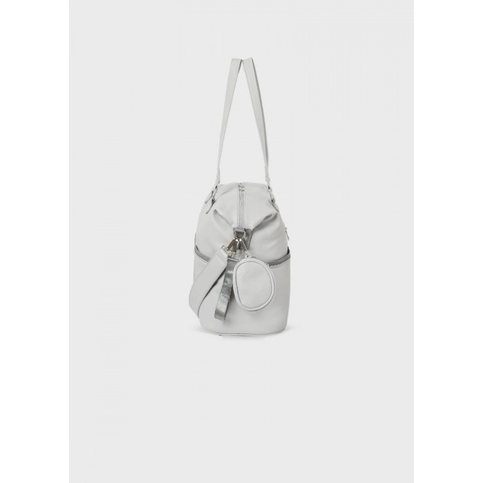 BOLSO SILLA PIEL BOLSILLOS GRIS MAYORAL