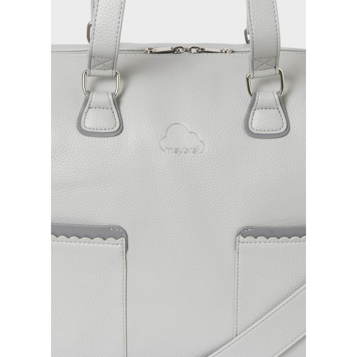 BOLSO SILLA PIEL BOLSILLOS GRIS MAYORAL