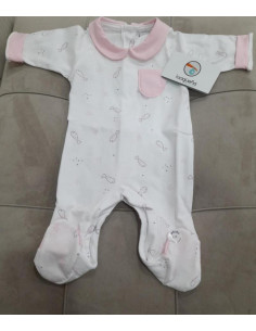 PELELE ALGODON M/L PECES ROSA