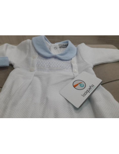 PELELE ALGODON PIQUE BLANCO...