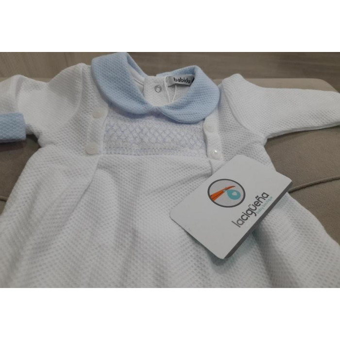 PELELE ALGODON PIQUE BLANCO CUELLO CTE