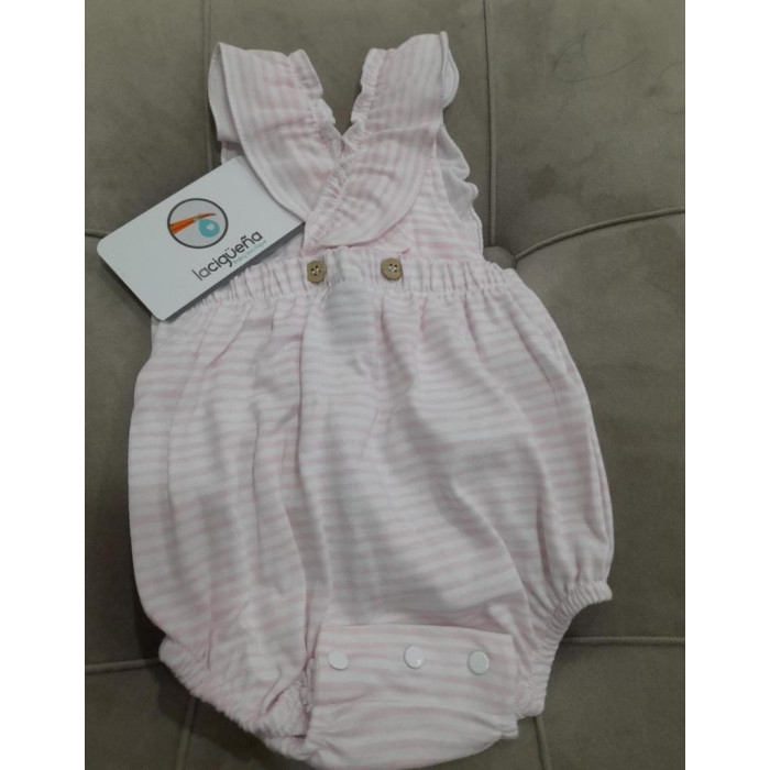 RANITA S/M RAYAS ROSA BLANCO