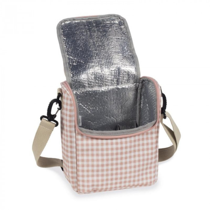 MOCHILA TERMICA I LOVE VICHI ROSA...