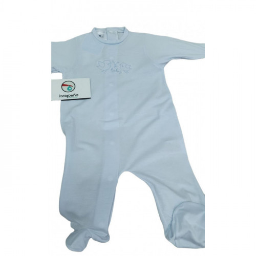 PELELE ALGODON M/L CELESTE...