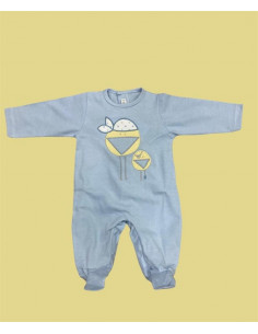 PELELE ALGODON M/L CELESTE...