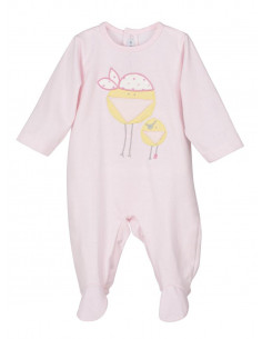 PELELE ALGODON M/L ROSA...