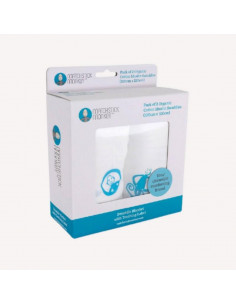 PACK 2 MUSELINAS MONKEY AZUL