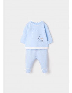 CONJ.2P ALGODON M/L OSO...