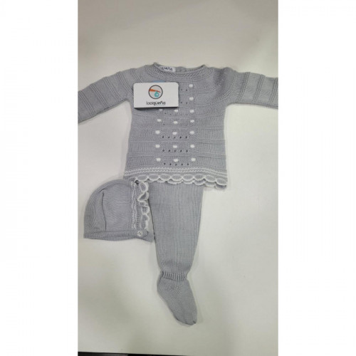 CONJ.3P HILO M/L GRIS...