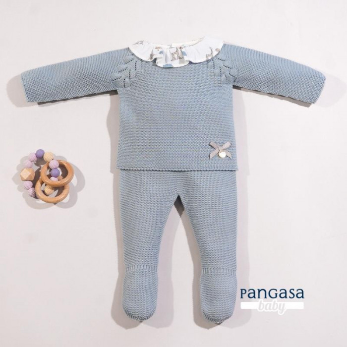 CONJ.3P HILO M/L CTE EMP CUELLO JUNGLA