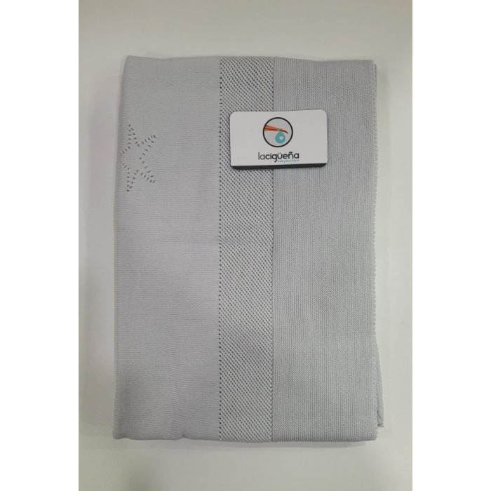 CHAL HILO CALADO GRIS