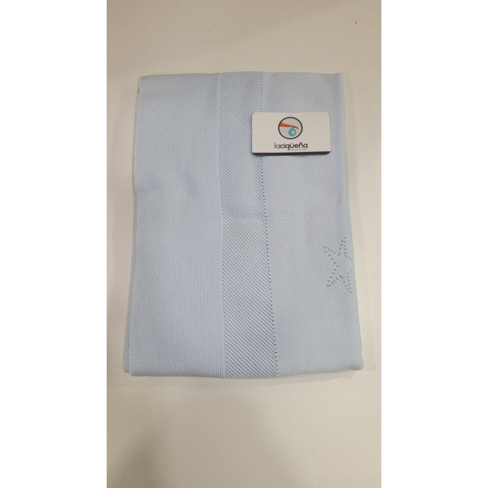 CHAL HILO CALADO CELESTE