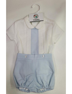 CAMISA M/C+RANITA BASTISTA...