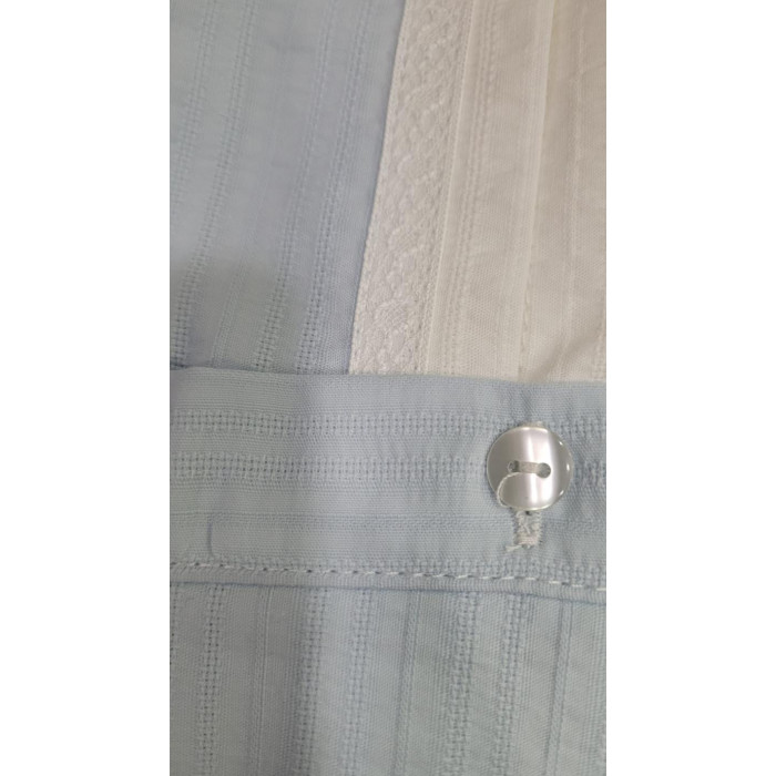 CAMISA M/C+RANITA BASTISTA ARRUGADA...