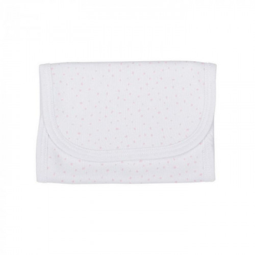 SECABABITAS BLANCO TOPOS ROSA