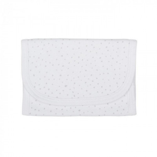 SECABABITAS BLANCO TOPOS GRIS