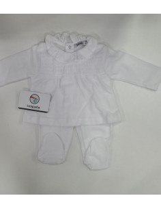 CONJ.2P ALGODON M/L BLA...