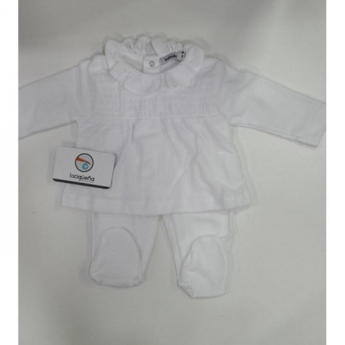 CONJ.2P ALGODON M/L BLA...