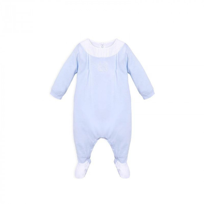 PELELE ALGODON M/L CTE CUELLO BLANCO