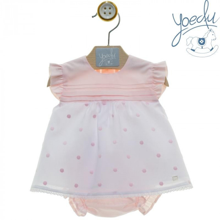 VESTIDO+BRAGA S/M BLA BODOQUES ROSA