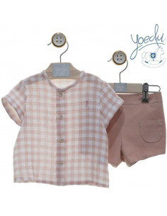 CAMISA M/C VICHI ROSA...