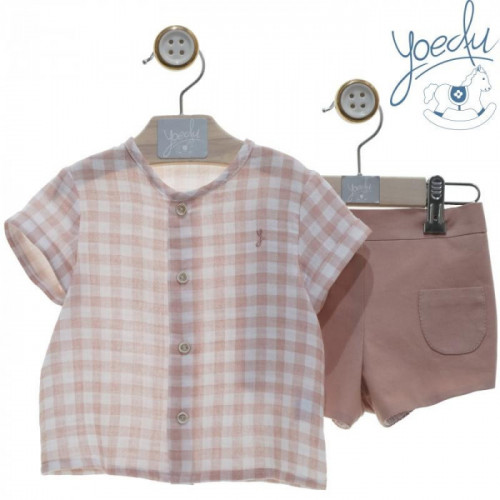 CAMISA M/C VICHI ROSA...