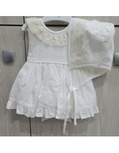 VESTIDO S/M+BRAGA+GORRO...