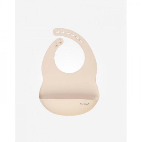 BABERO SILICONA BEIG LISO