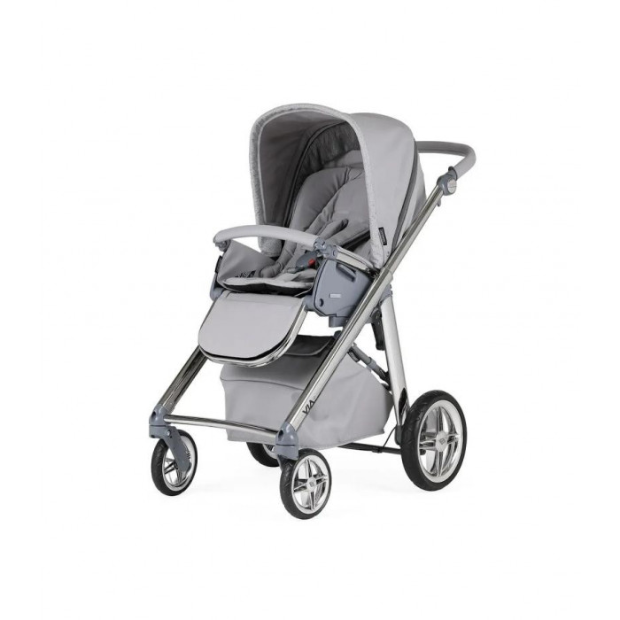 COCHE BEBECAR VIA PLUS CROMADO PP185...