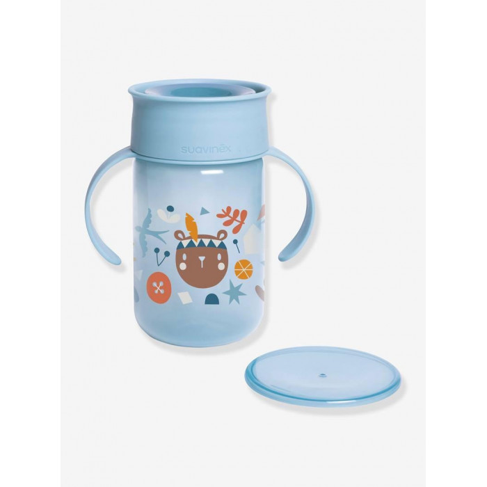 VASO 360º 340ML FOREST AZUL