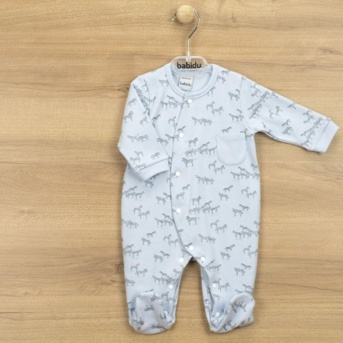 PELELE ALGODON ABIERTO CEBRAS CELESTE...