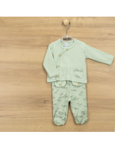 CONJ.2P ALGODON M/L CEBRAS...