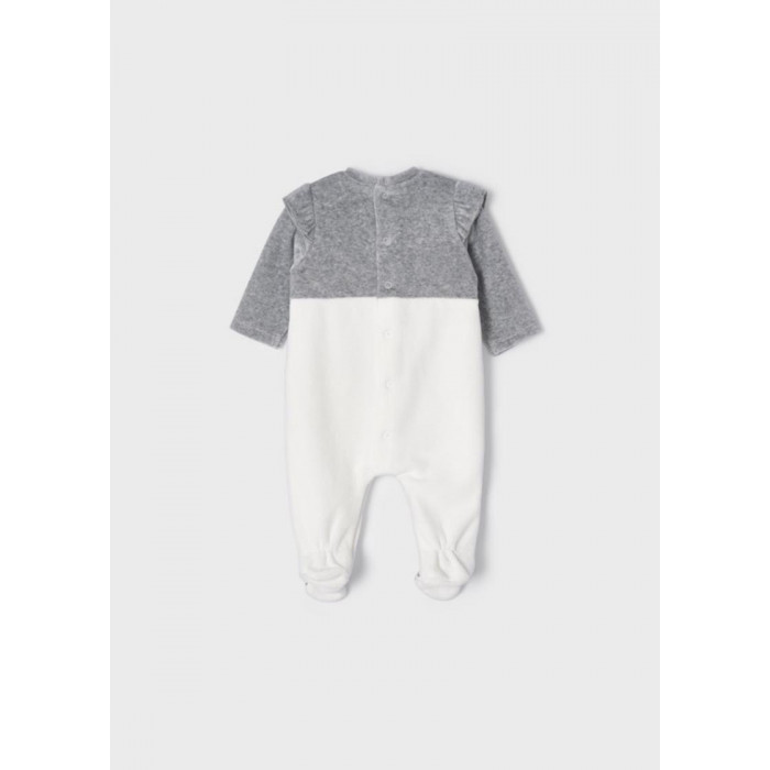 PELELE TUNDOSADO BLANCO OSITA GRIS