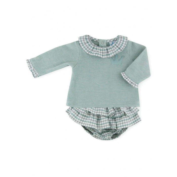 SUDADERA CORONA VERDE+RANITA VOLANTES...