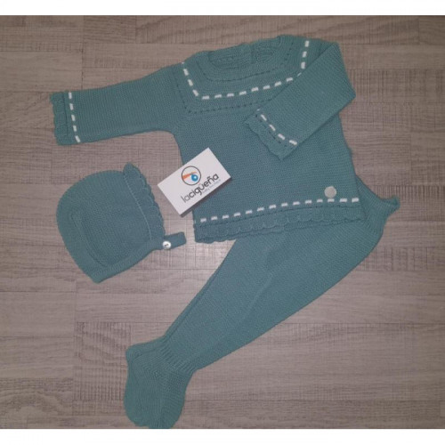 CONJUNTO 3 PIEZAS  LANA...