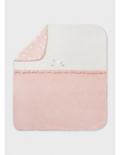 MANTA TUNDOSADO CISNE BLA ROSA