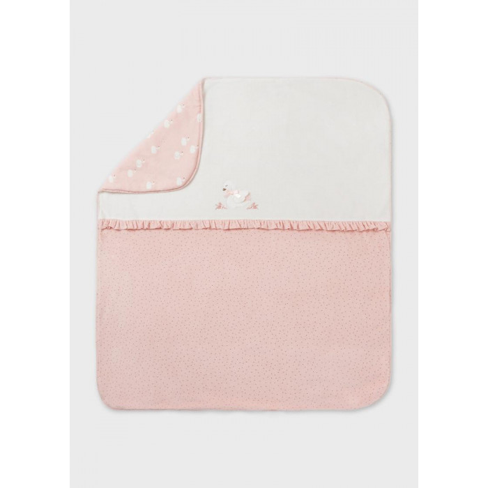 MANTA TUNDOSADO CISNE BLA ROSA