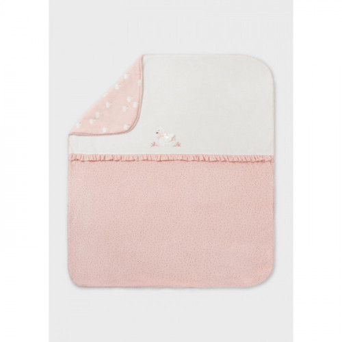 MANTA TUNDOSADO CISNE BLA ROSA