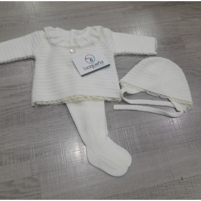 CONJ.3P LANA BEIG PUNTILLA BEIG