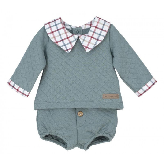 SUDADERA+RANITA ACOLCHADO VERDE NIÑO