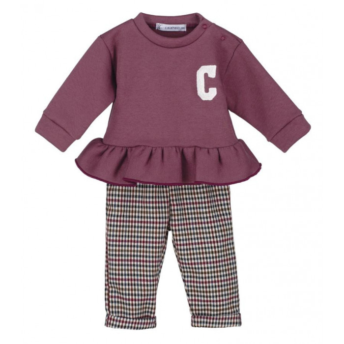 CHANDAL 2P VICHI GRANATE NIÑA