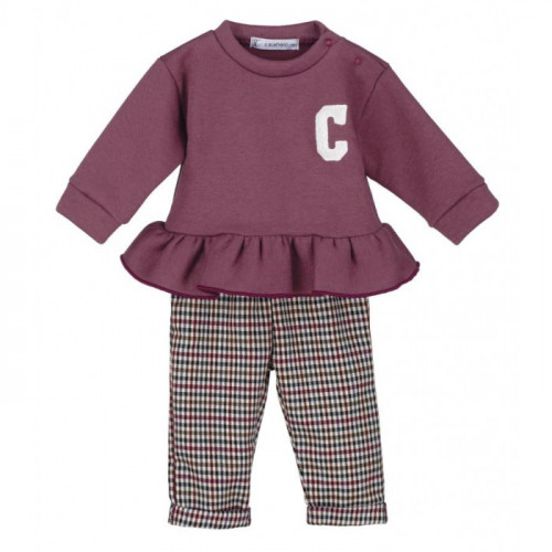 CHANDAL 2P VICHI GRANATE NIÑA