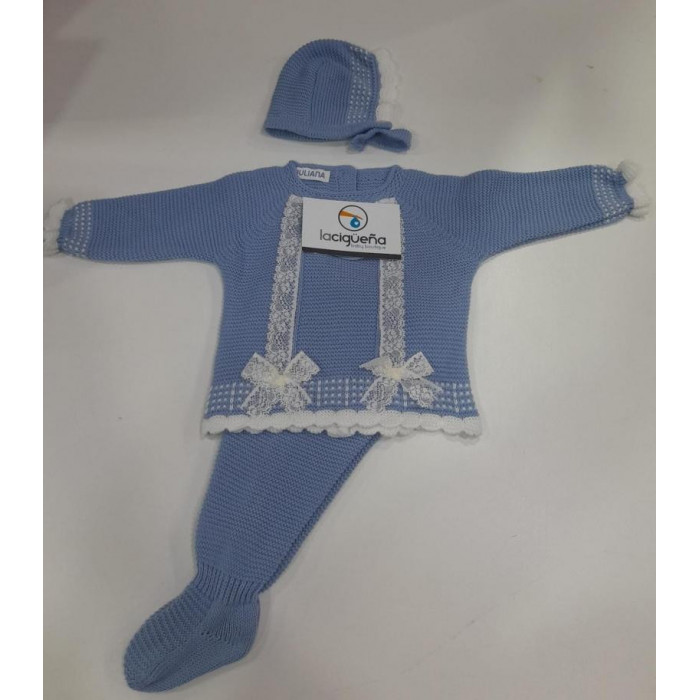 CONJ.3P LANA CTE EMP 2 TIRAS PUNTILLA...