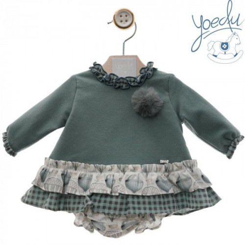 SUDADERA VERDE VOLANTE...