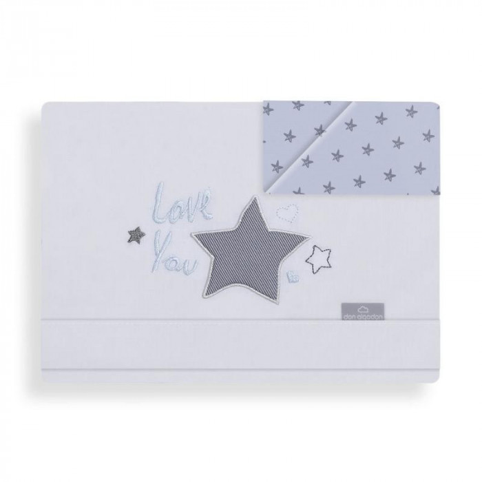 J.SAB MINICUNA ALGODON 100% LOVE YOU CTE