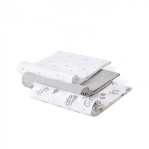 PACK 3 GASAS MARINO GRIS