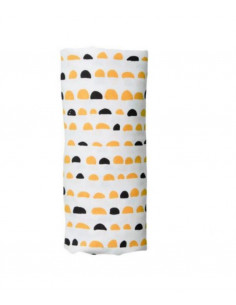 MUSELINA ALGODON ROCA MOSTAZA