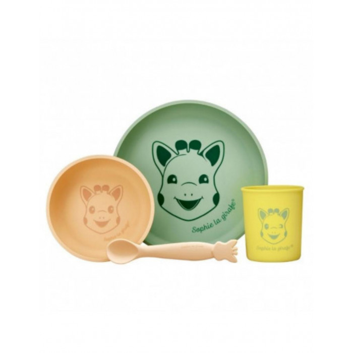 VAJILLA SILICONA JIRAFA SOPHIE