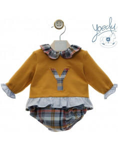 SUDADERA VOLANTE MOSTAZA+...