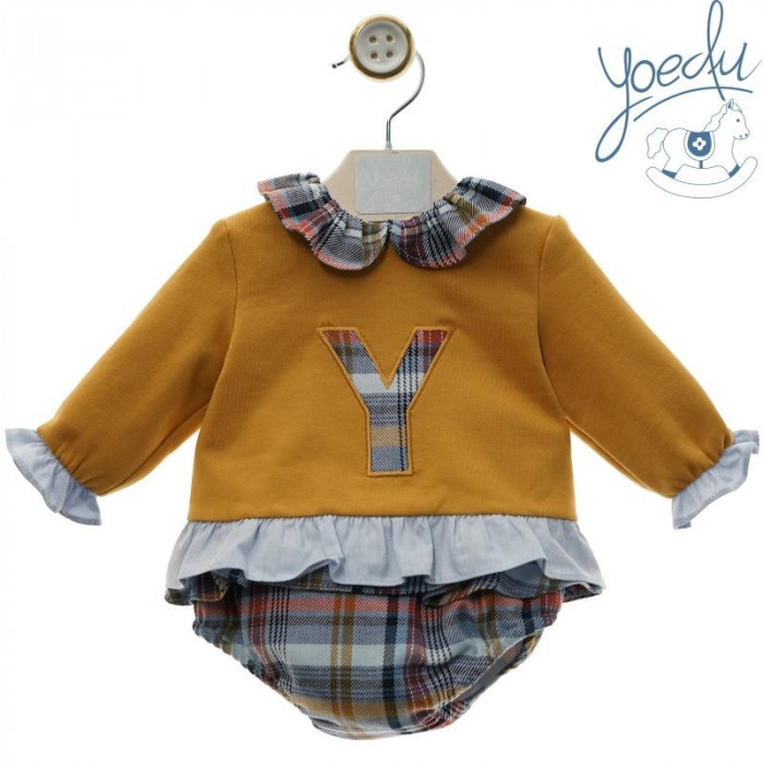 SUDADERA VOLANTE MOSTAZA+ RANITA...